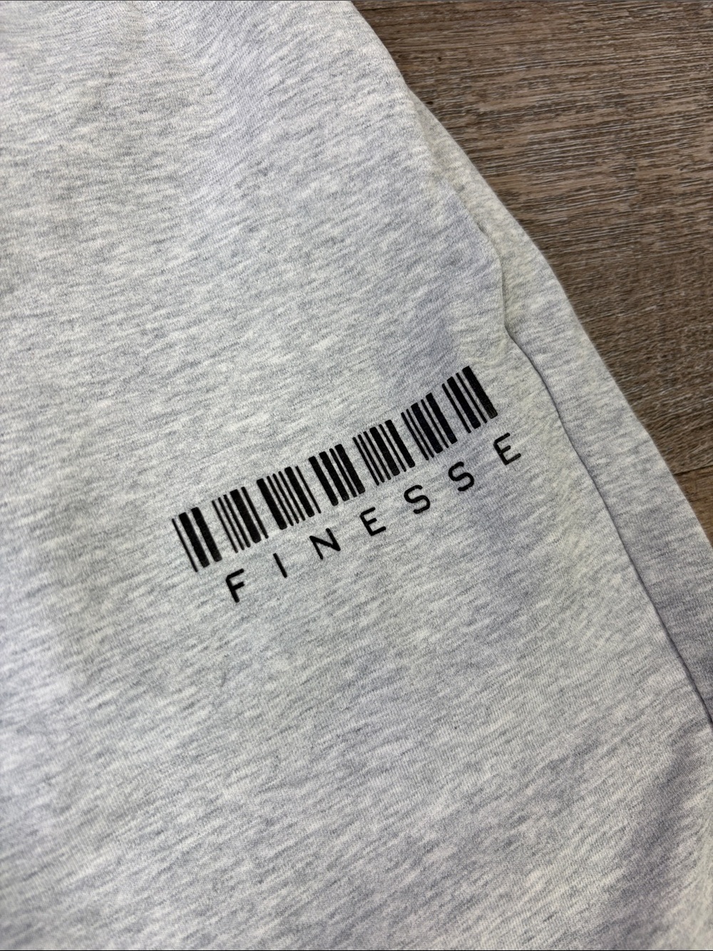 Finesse Grey Heather Slouchy Jogger Sweatpants Size Medium - Picture 4 of 11